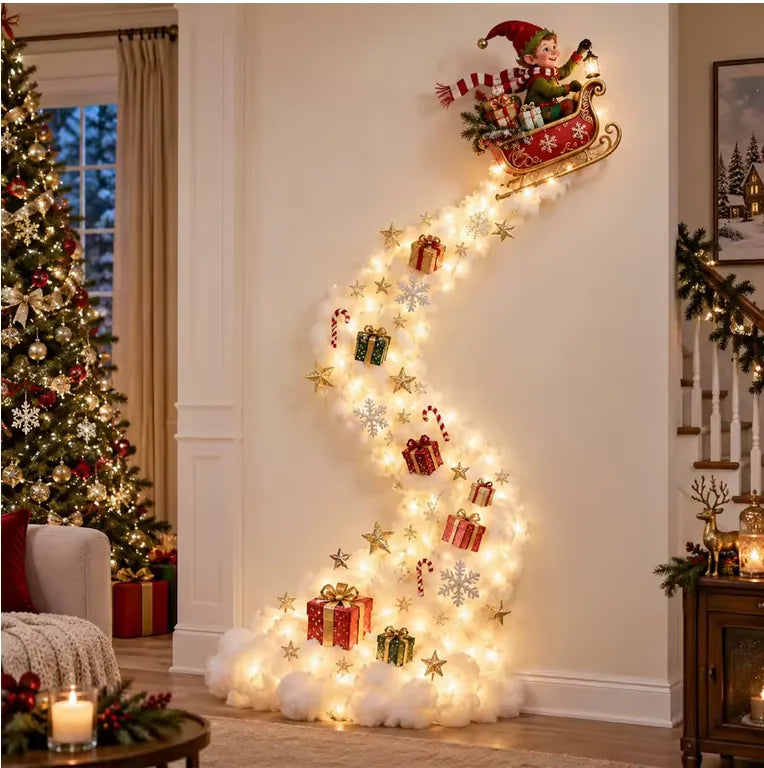 Decorazione Natalizia LED da Parete