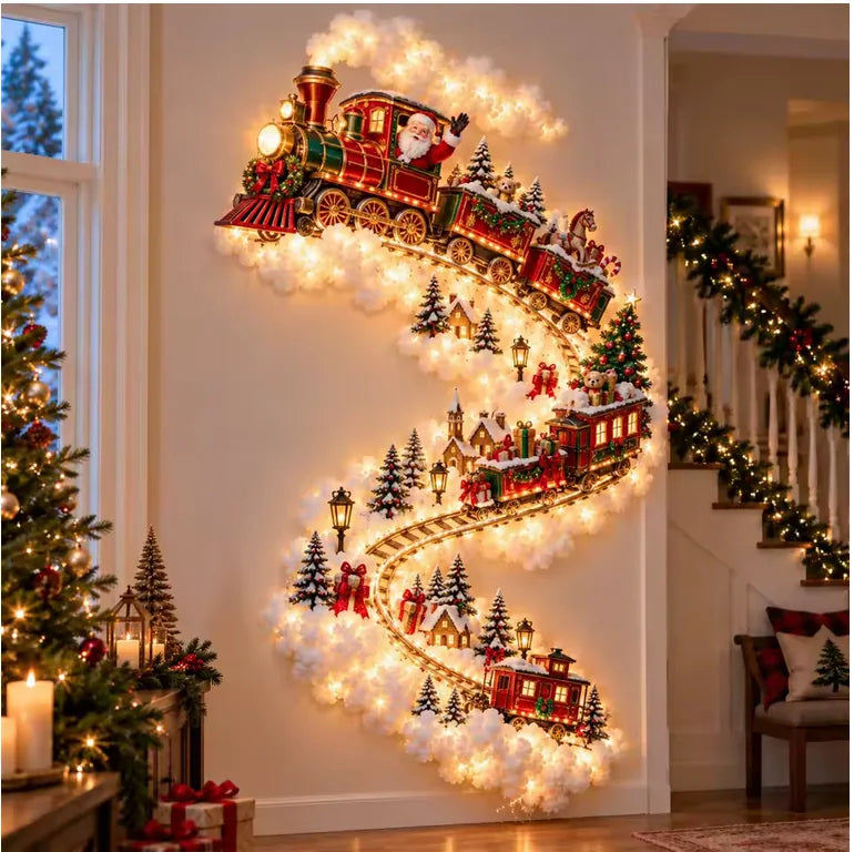 Decorazione Natalizia LED da Parete