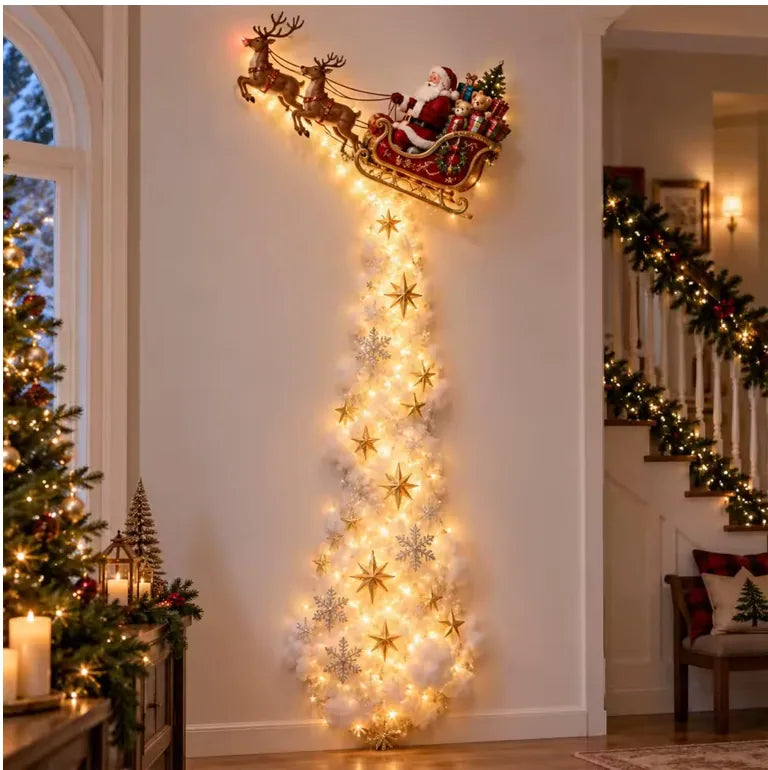 Decorazione Natalizia LED da Parete