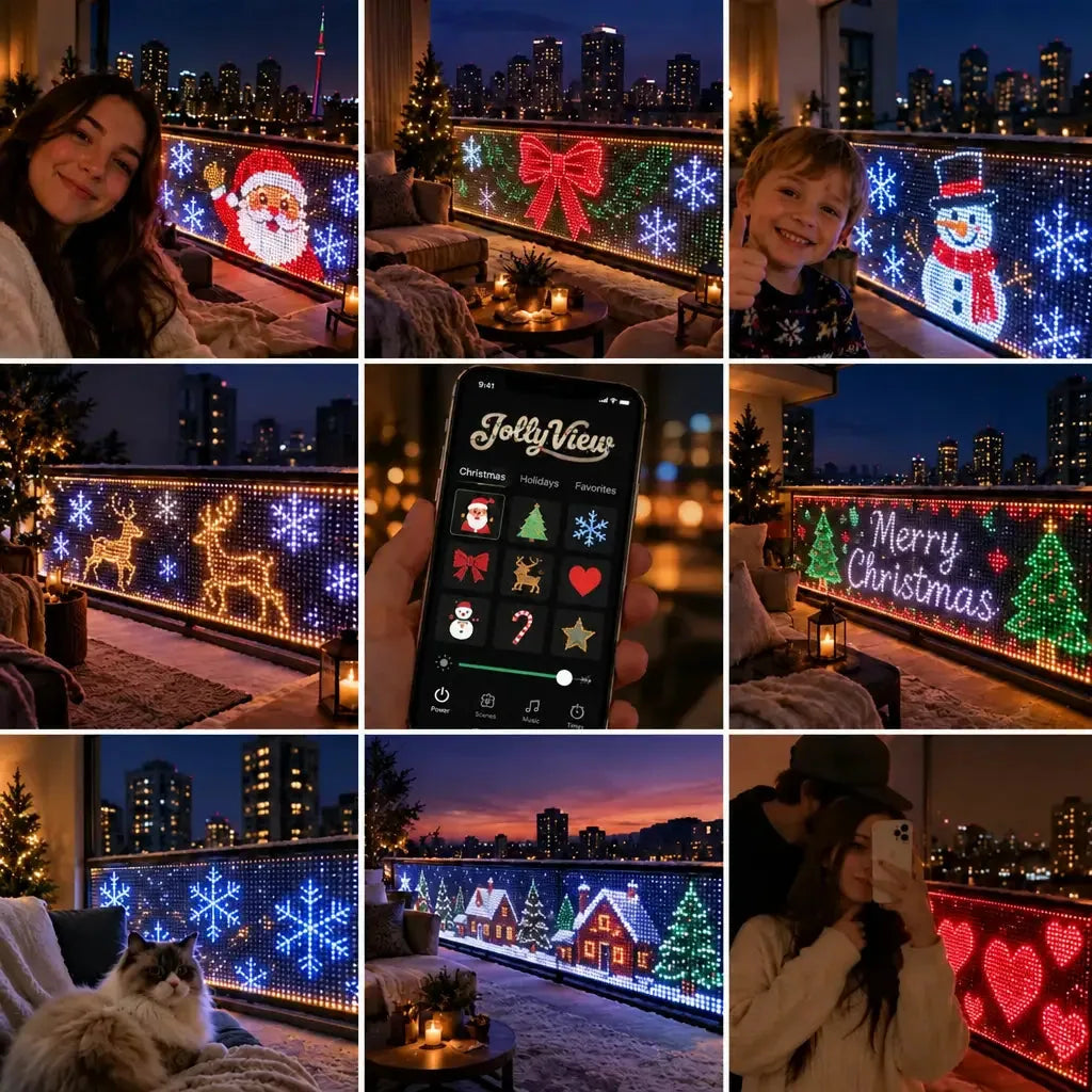 Luci Balcone LED Controllata da App