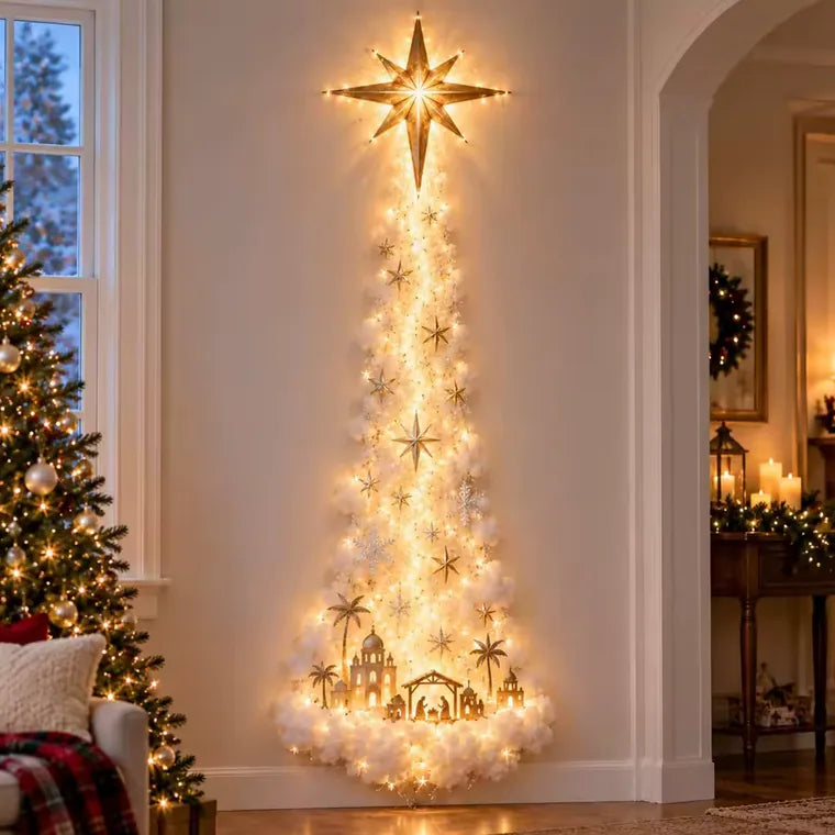 Decorazione Natalizia LED da Parete