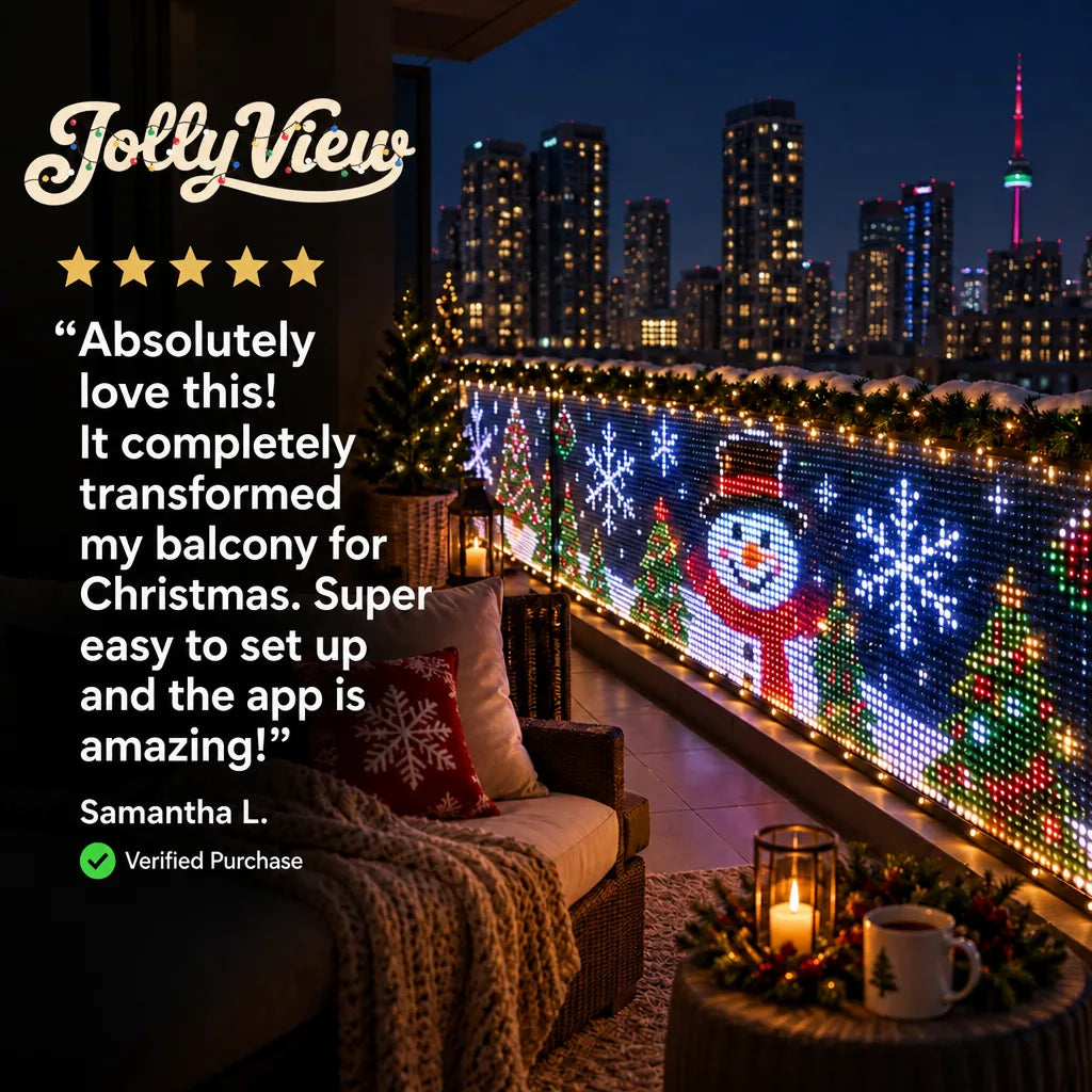 Luci Balcone LED Controllata da App